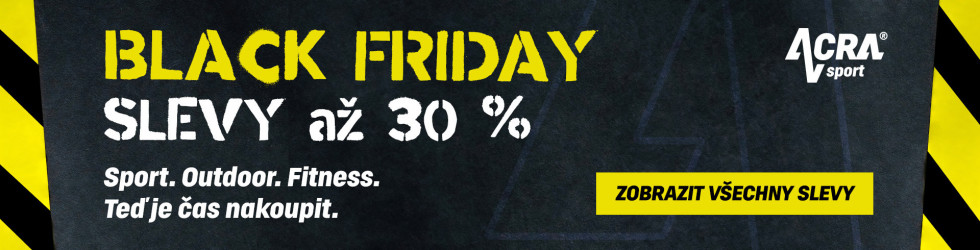 BLACK WEEK ZAČÍNÁ! SLEVY AŽ 30 % S KÓDEM!