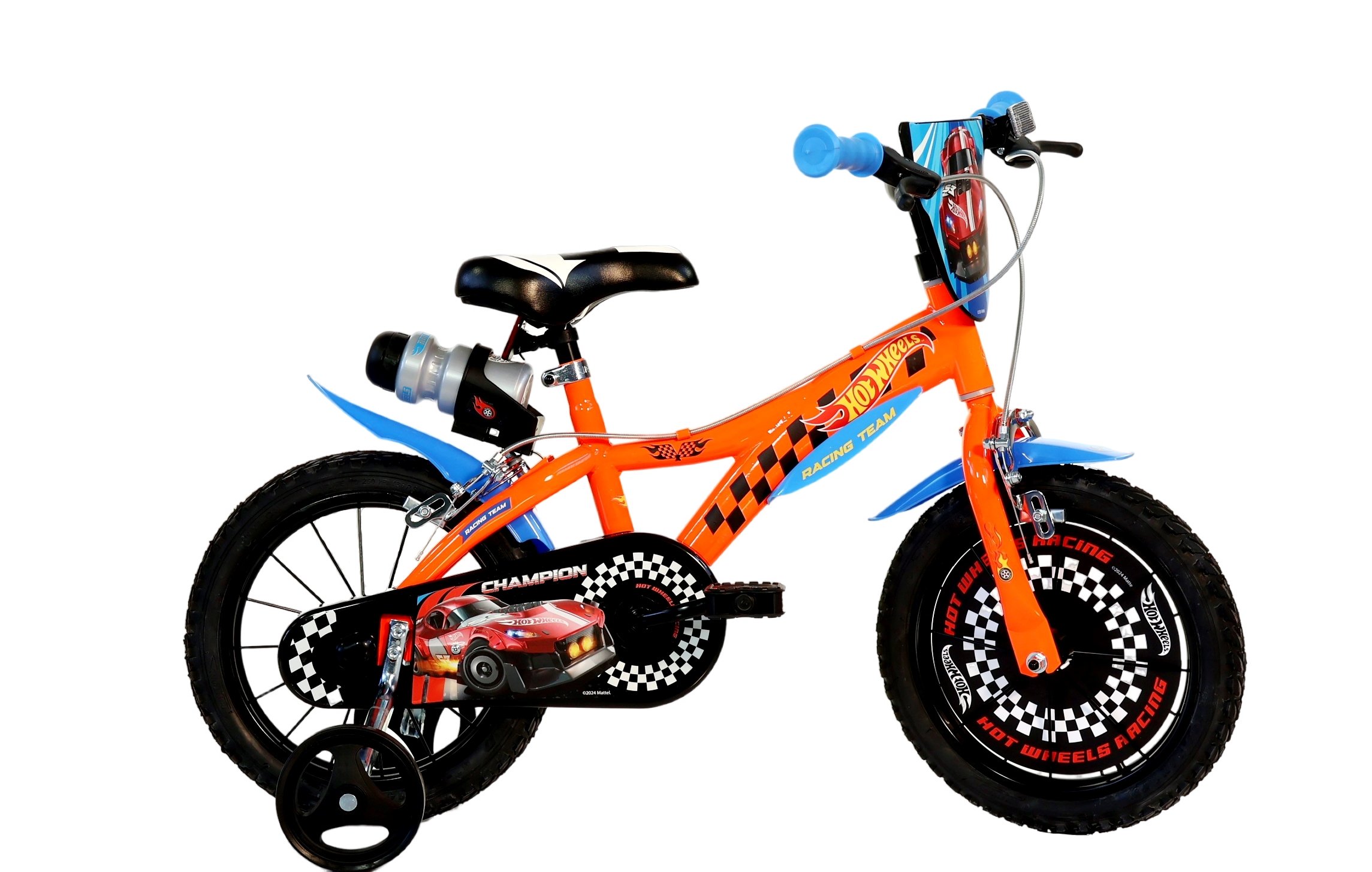 Dětské kolo Dino bike 14" HOT WHEELS