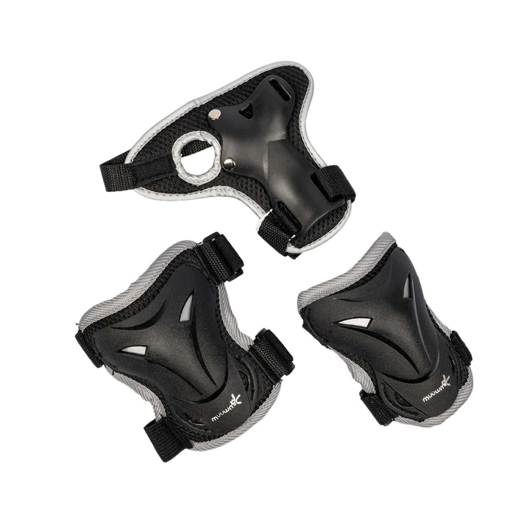 Muuwmi sada chráničů černá velikost XS