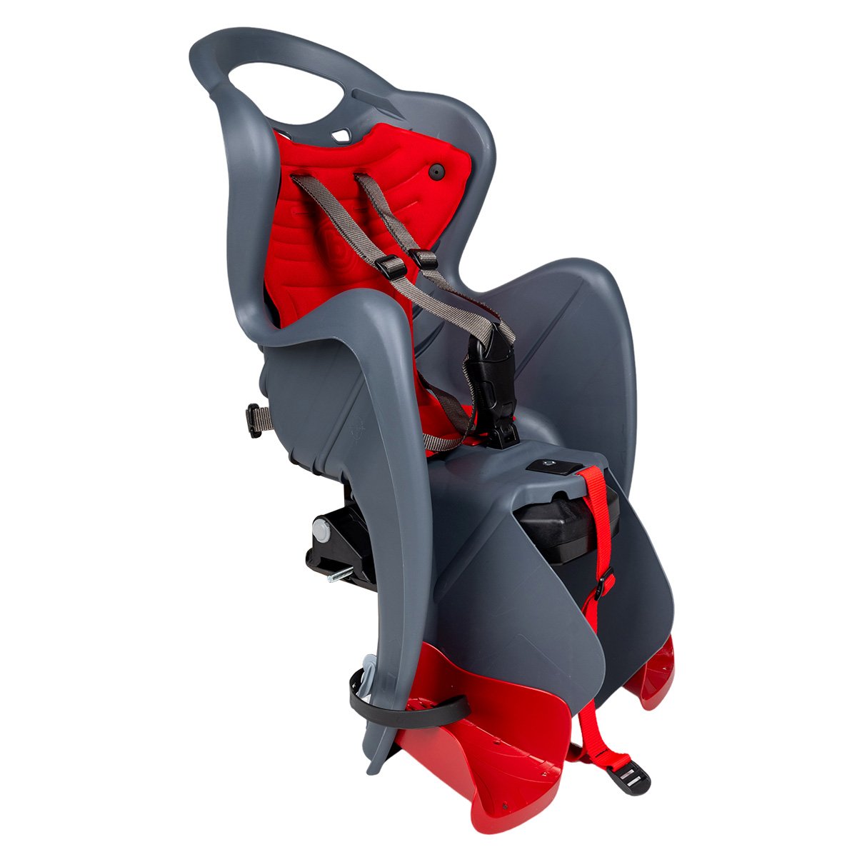 BELLELLI MR FOX Dětská sedačka na kolo EASY DREAM polohovatelná, šedá