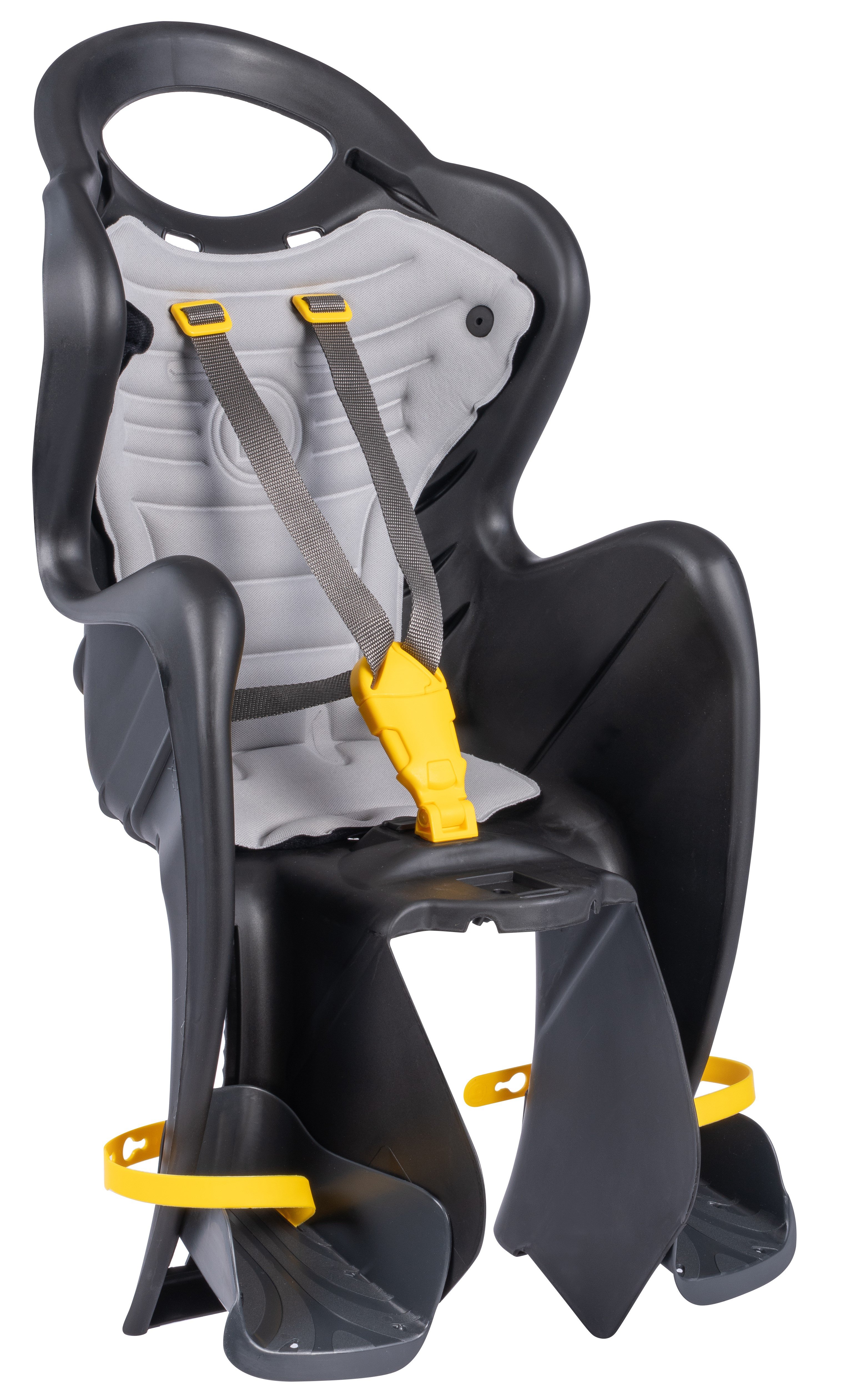 BELLELLI MR FOX Dětská sedačka na kolo B-FIX Relax polohovatelná, černá