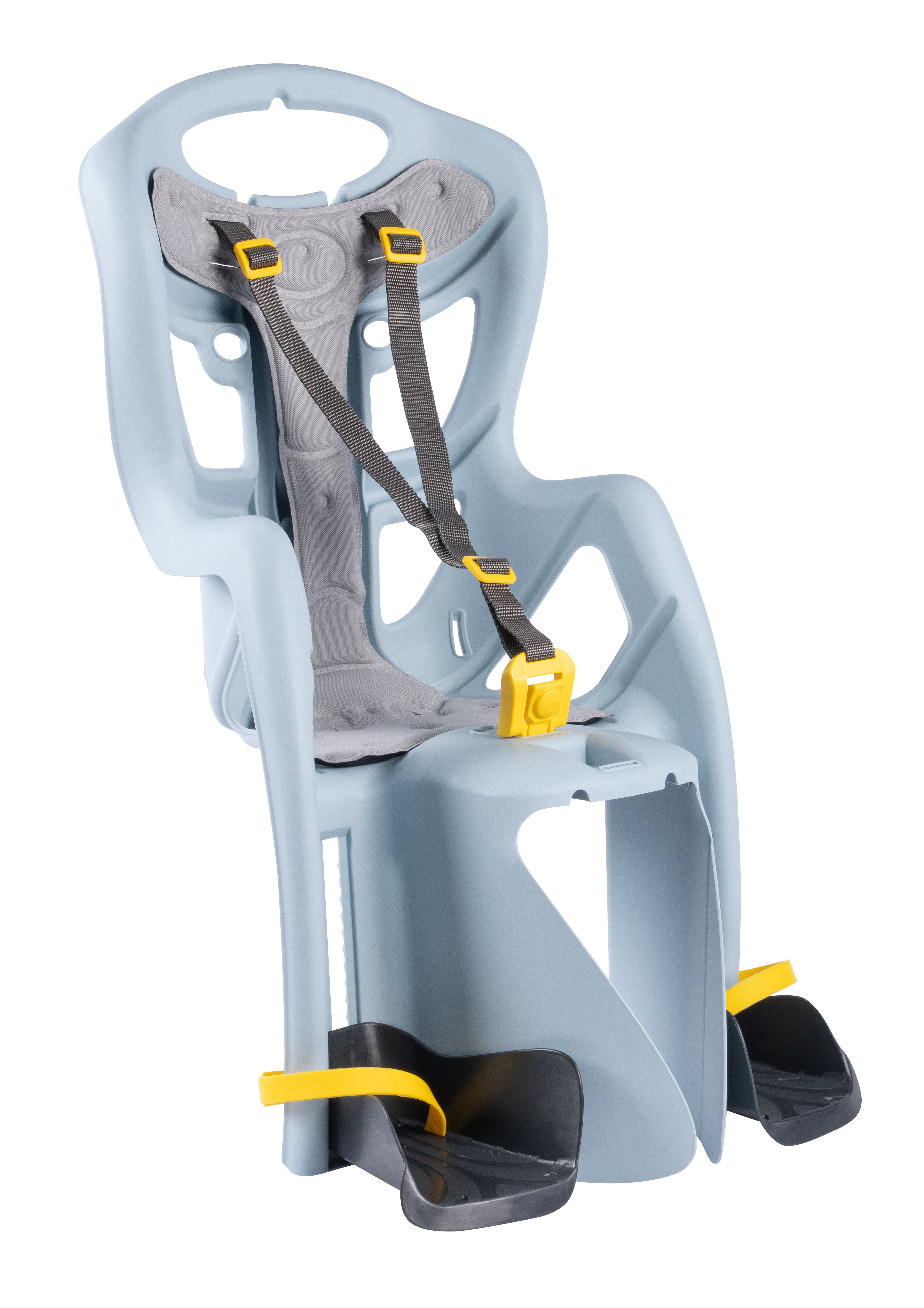 BELLELLI PEPE Dětská sedačka na kolo, upevnění na zadní nosič, modrá