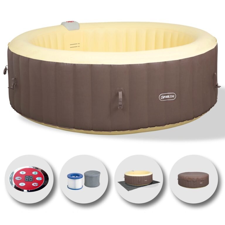 Vířivka EASE.ZONE kulatá 4-6 místná samonafukovací vířivka