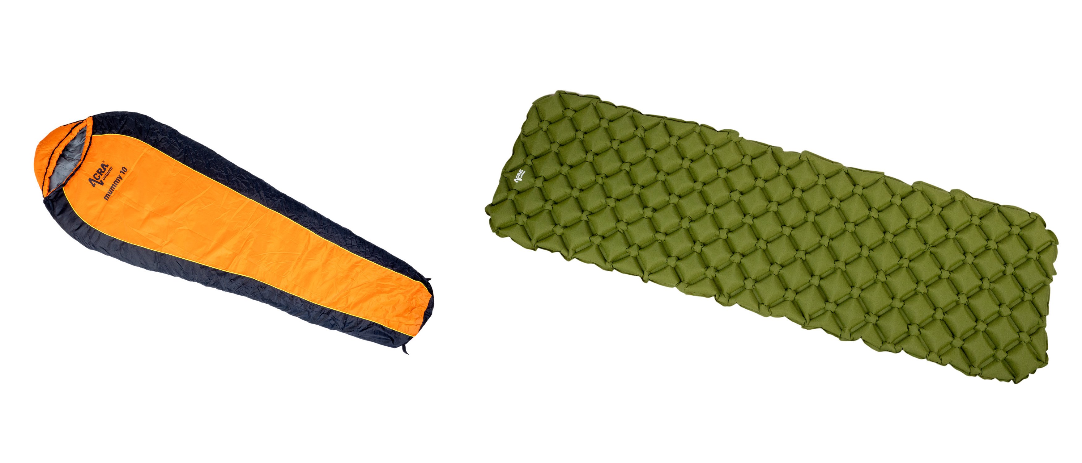 Festival set TULTOP: spací pytel mumiový + nafukovací karimatka