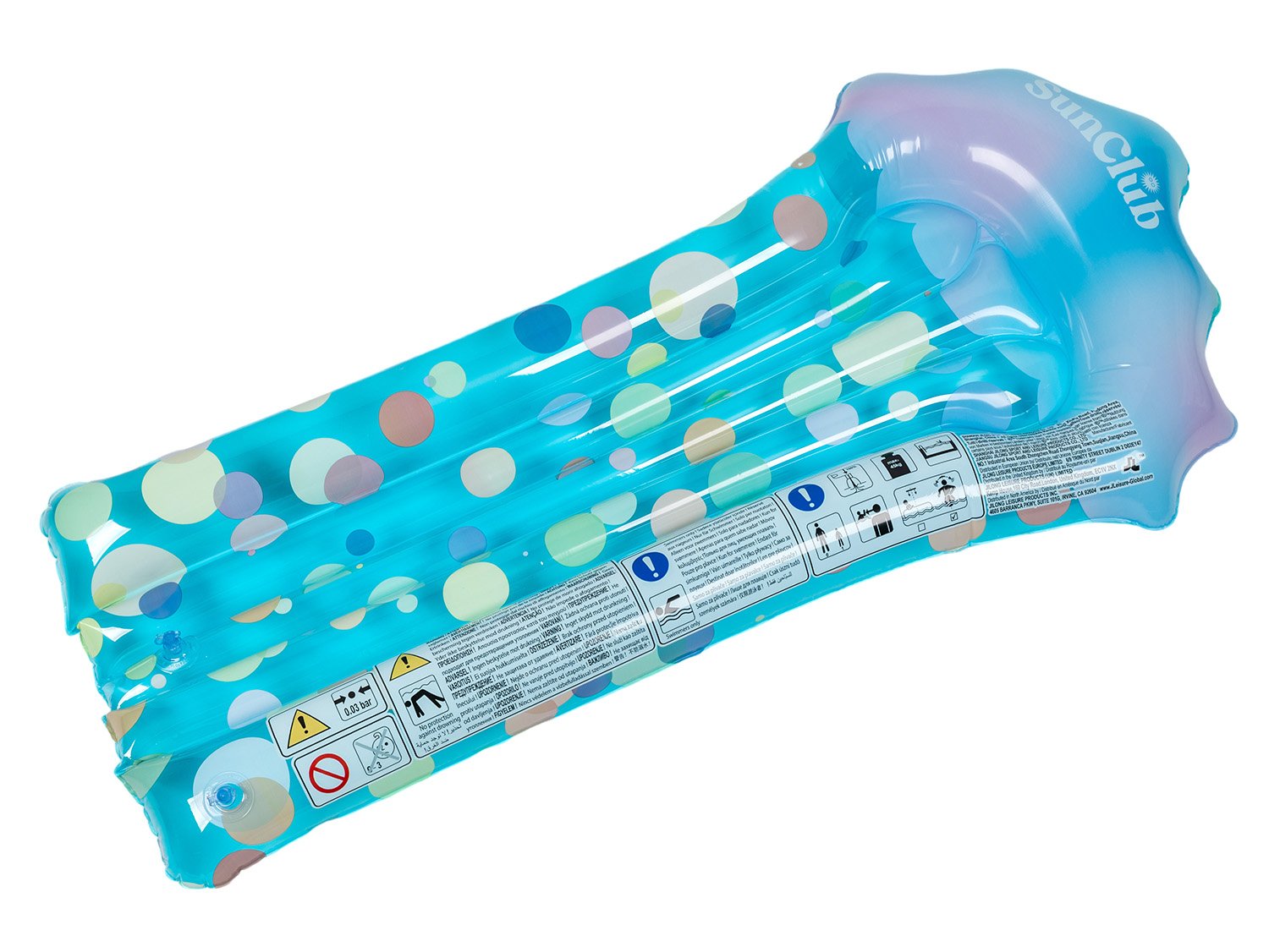 SUN CLUB Nafukovací matrace Kruhy