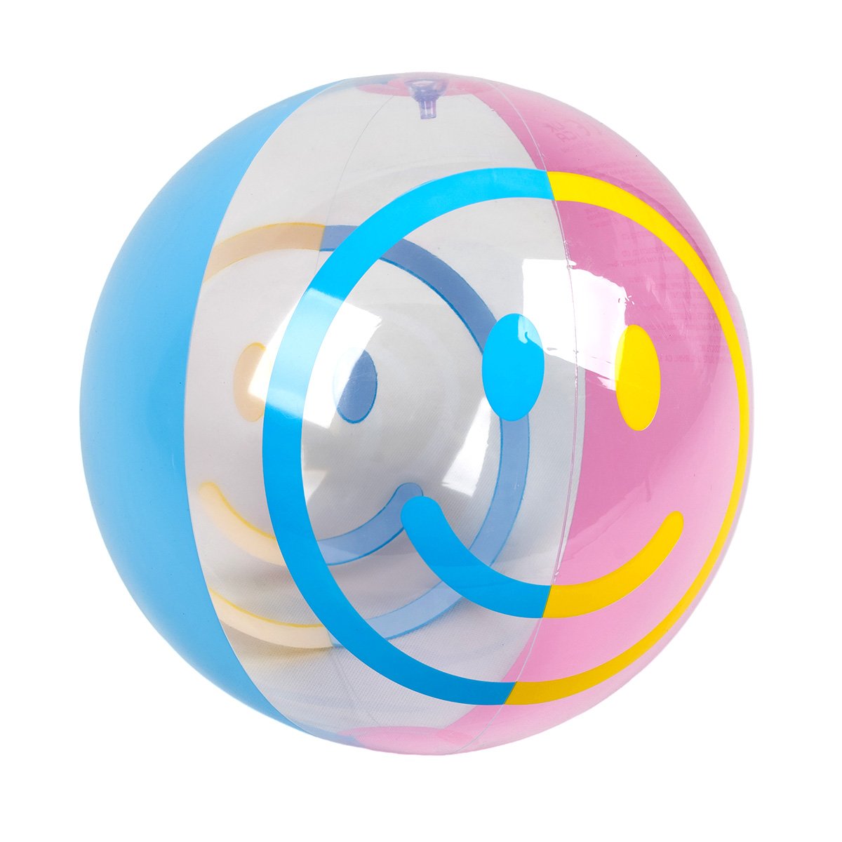 SUN CLUB Nafukovací míč s úsměvem 50 cm