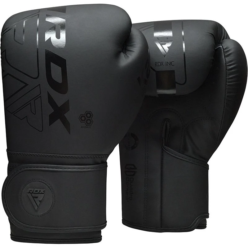 RDX Boxerské tréninkové rukavice F6 Kara černé 6 oz