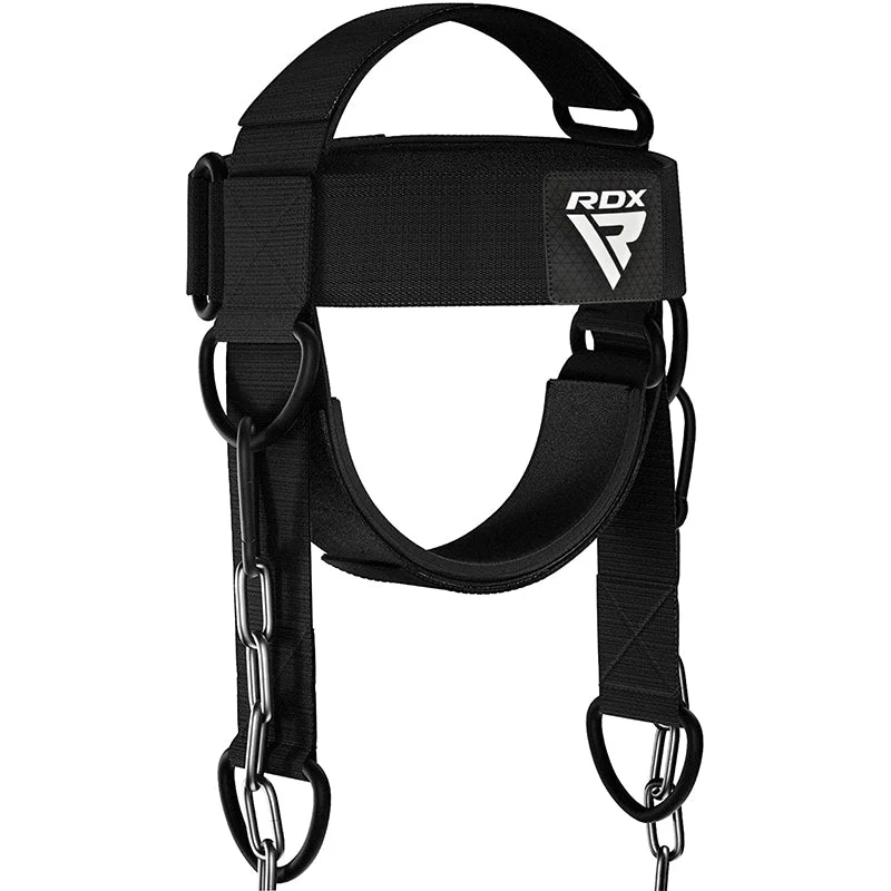 RDX Posilovač krku HEAD HARNESS H2, černý PLUS