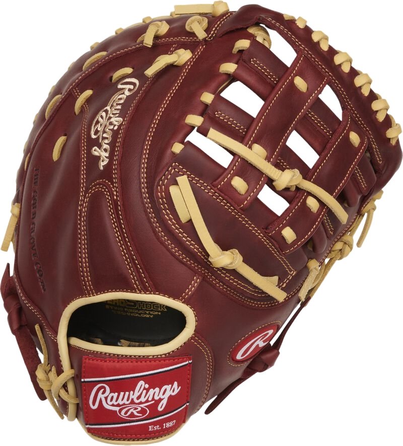 Rawlings baseballová rukavice Sandlot SFM18S velikosti 12,5" - prvometařská - levák