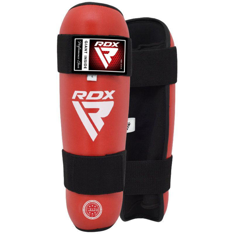 RDX WAKO SHIN GUARD T2 Červený