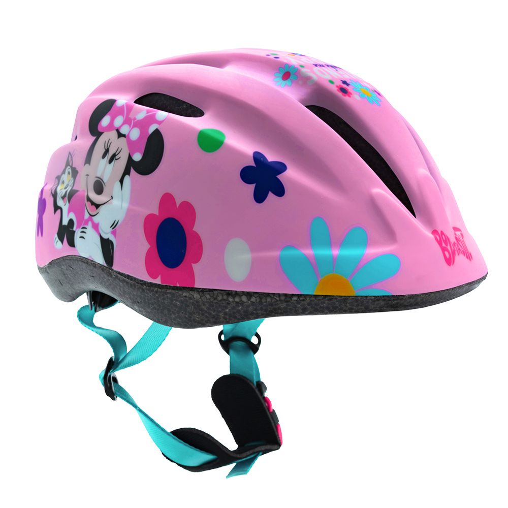 Cyklistická helma Minnie, růžová, S 48-52cm