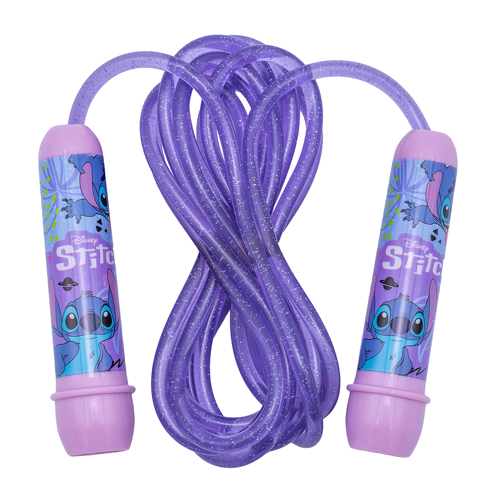 Švihadlo Stitch, fialové, délka 240 cm