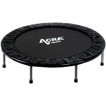 Trampolína 114 cm, pro vnitřní i venkovní použití - černá