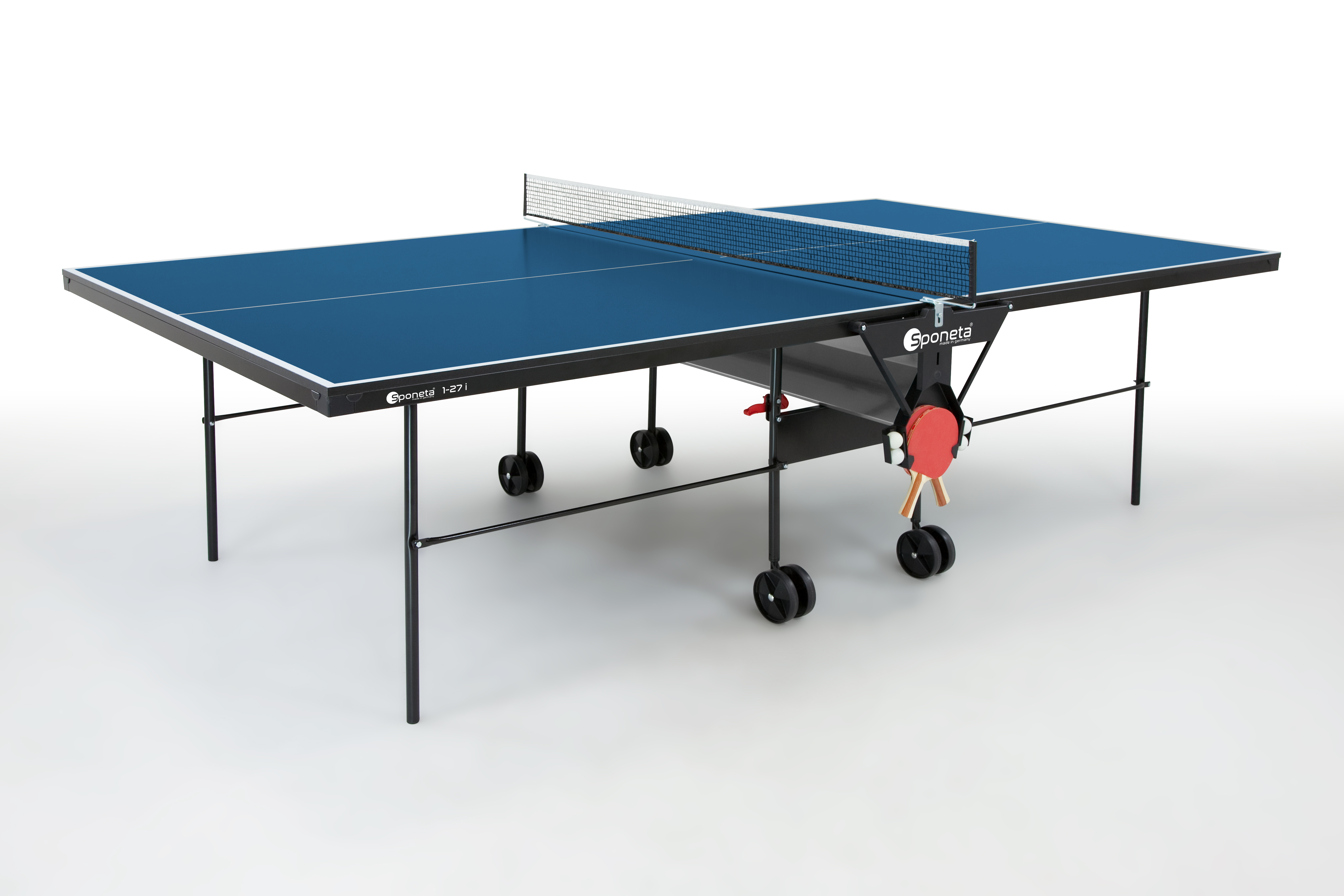 Kvalitní stůl na stolní tenis (pingpong) s pojezdem