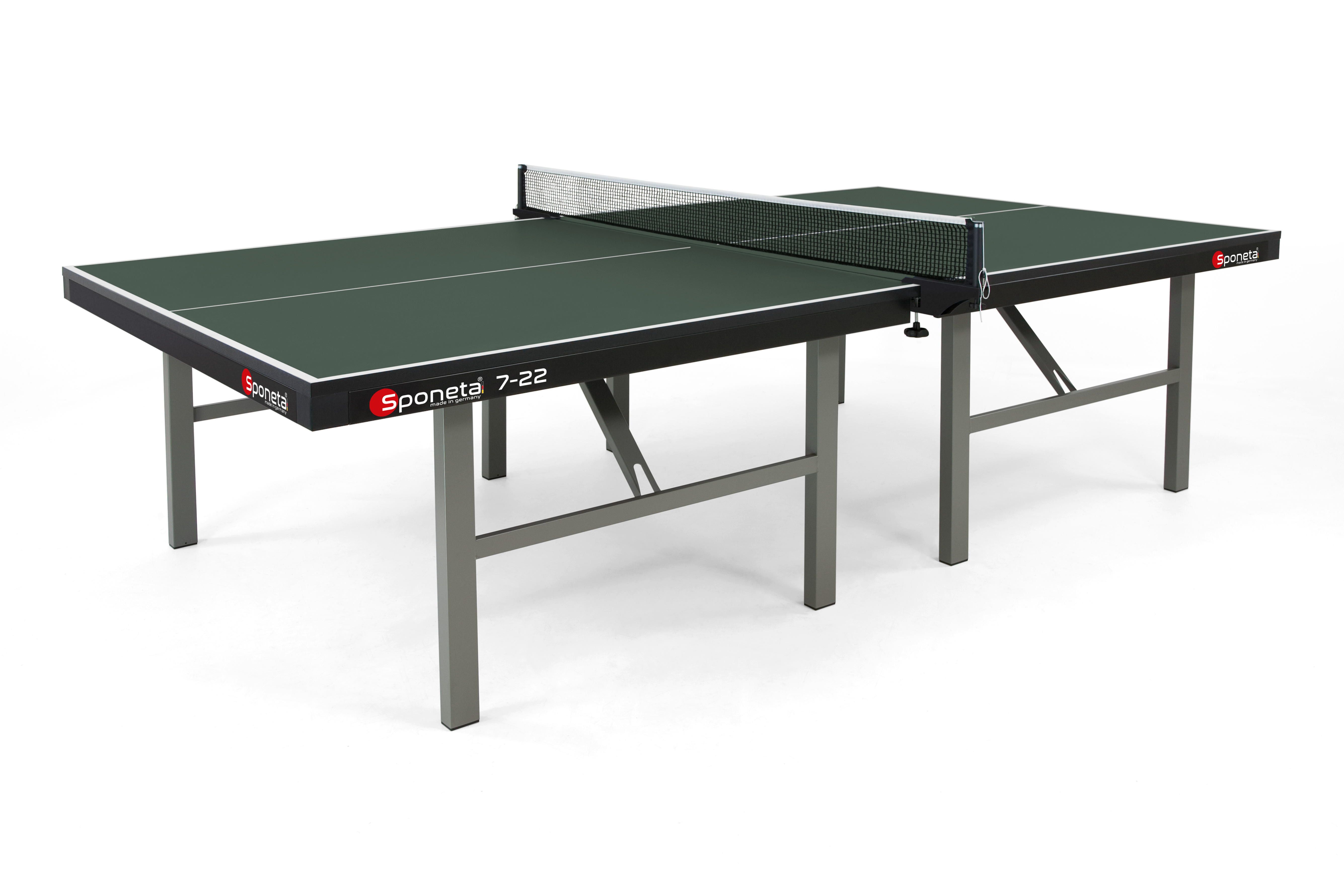 Stůl na stolní tenis Sponeta S7-22i závodní, barva zelená